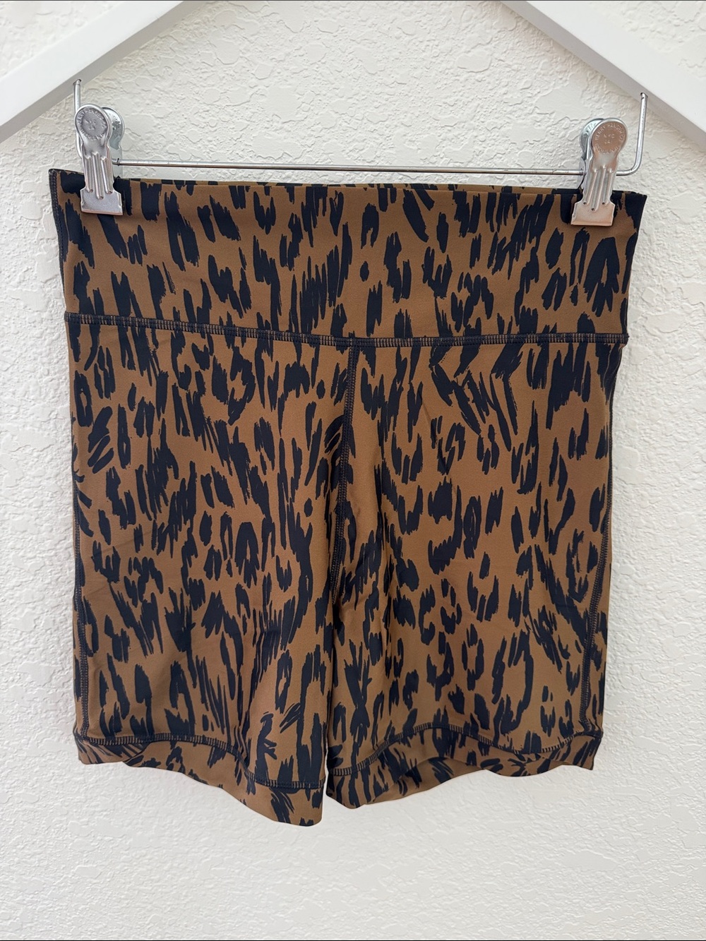 The Upside Cheetah Print Biker Shorts